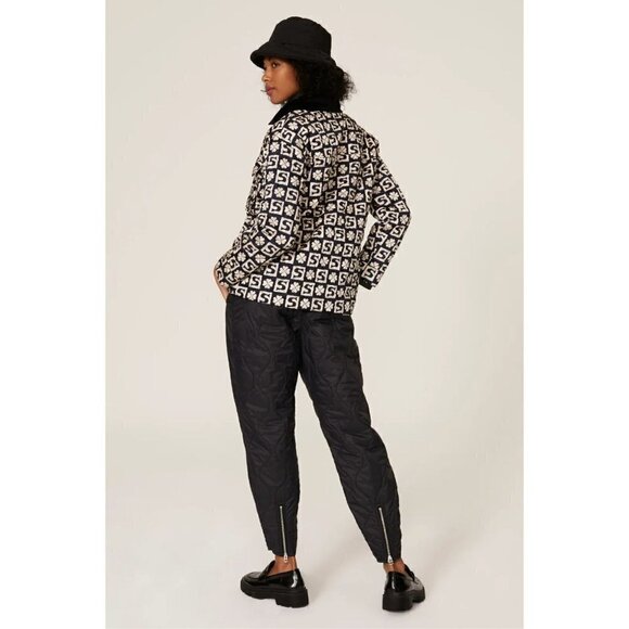 Sandro Enora Cardi-Coat Blue Womens Size 3 US Size Large - Picture 16 of 16